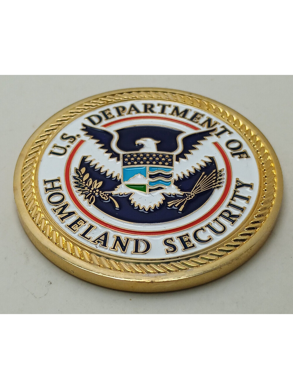 Department of HOME LAND Security 2008 CHALLENGE Coin Credibility ASSESSMENT